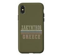 Carcasa para iPhone X/XS Retro Zakynthos Grecia