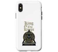Carcasa para iPhone X/XS Rey De Los Reyes Revelación 19 16 Fe Cristiana