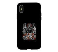 Carcasa para iPhone X/XS Rey Vikingo Medieval Canute The Great Gobernante
