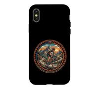 Carcasa para iPhone X/XS Road Bike Rider Montañas Curvas Ciclismo