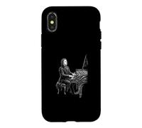 Carcasa para iPhone X/XS Robert Schumann Compositor Pianista