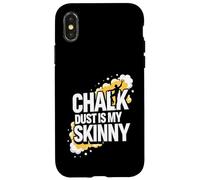 Carcasa para iPhone X/XS Rock Climbing Bouldering Chalk Dust Is My Skinny