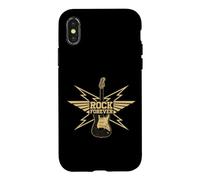 Carcasa para iPhone X/XS Rock Forever Vintage Guitarra Eléctrica Retro