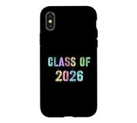 Carcasa para iPhone X/XS Rock Stars Class of 2026 Graduación Almost There Seniors