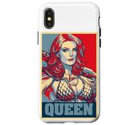 Carcasa para iPhone X/XS Rojo Sonja Frank Cho Propaganda Icono Redhead Cruzada Queens