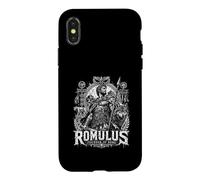 Carcasa para iPhone X/XS Rómulo Fundador de Roma SPQR Wolf Warrior