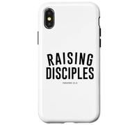 Carcasa para iPhone X/XS Ropa basada en la fe Cristiana Raising Disciples
