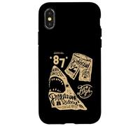 Carcasa para iPhone X/XS Ropa de Surf Freedom Riders 87 Surf Contest High