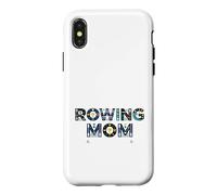 Carcasa para iPhone X/XS Rowing Mom Life Proud Crew Mom Regatta Mom Rowing Mama