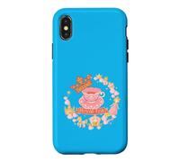 Carcasa para iPhone X/XS Royalty Pun Inglés Tea Party Tea Lovers Funny