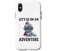 Carcasa para iPhone X/XS RPG Gamer Let's Go On An Adventure Knight Jugador Juego