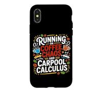 Carcasa para iPhone X/XS Running ON Coffee