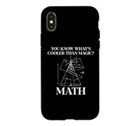 Carcasa para iPhone X/XS Saber qué es más Fresco Que el Maestro Divertido de matemáticas mágicas