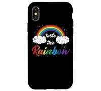 Carcasa para iPhone X/XS Sabor El Arco Iris Gay Lesbianas Orgullo Trans Sexualidad