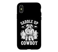 Carcasa para iPhone X/XS Saddle Up Cowboy - Divertido Dicho Orgullo Gay Queer LGBTQ+Gay