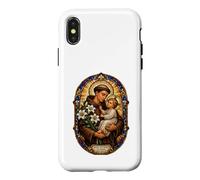 Carcasa para iPhone X/XS San Antonio De Padua Reza por Nosotros Sagrado Mosaico Arte Fe