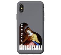 Carcasa para iPhone X/XS San Cecilia Piano Patrona Católica Santo de los Músicos de Música