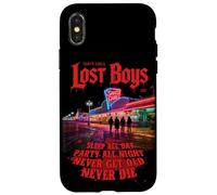 Carcasa para iPhone X/XS Santa Carla Retro 1987 Vampiro Vintage, Horror clásico,