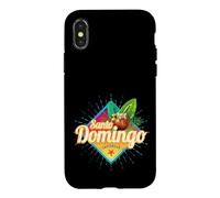 Carcasa para iPhone X/XS Santo Domingo Caribe República Dominicana Retro Vintage