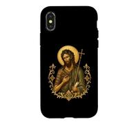 Carcasa para iPhone X/XS Santo Icono ortodoxo Oriental de Juan Bautista