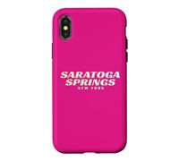 Carcasa para iPhone X/XS Saratoga Springs New York/Saratoga Springs NY