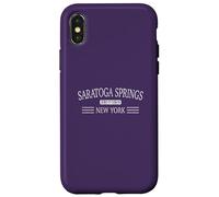 Carcasa para iPhone X/XS Saratoga Springs Nueva York