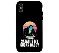 Carcasa para iPhone X/XS Satan is my Sugar Daddy Teufel und Infierno.