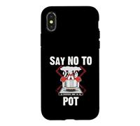 Carcasa para iPhone X/XS Say No To Pot - Lobster Seafood Lover - Crawfish Boil