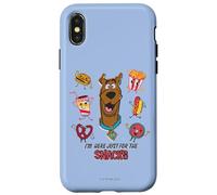 Carcasa para iPhone X/XS Scooby-Doo Just Here for The Snacks