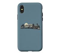 Carcasa para iPhone X/XS Scout Life Vintage Train & Nature Locomotive Graphic