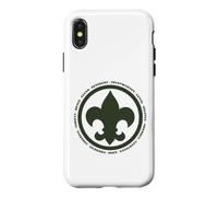 Carcasa para iPhone X/XS Scouting Fleur De lis & Scout Law BSA Cub Scouts Logo