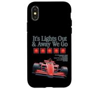 Carcasa para iPhone X/XS Se apagan Las Luces y Nos Vamos Semana de Carreras Motorsport Racing