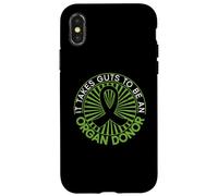 Carcasa para iPhone X/XS Se Necesitan agallas para ser un Donante de órganos - Trasplante de órganos