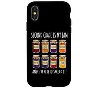 Carcasa para iPhone X/XS Second Grade Is My Jam and I'm Here To Spread It