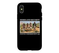 Carcasa para iPhone X/XS Seguridad Nacional 1492 Herencia de los nativos Americanos