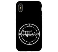 Carcasa para iPhone X/XS Sello de Bune Sigil Talismán Círculo Demonio