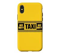 Carcasa para iPhone X/XS Señal de Taxi de Taxi Amarillo para Disfraz de Taxi