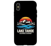 Carcasa para iPhone X/XS Senderismo en el Lago Tahoe California Nevada