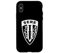 Carcasa para iPhone X/XS SERE Survival Evasion Resistencia Escape School
