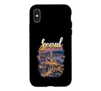 Carcasa para iPhone X/XS Seúl Corea Turismo Corea del Sur Viajes