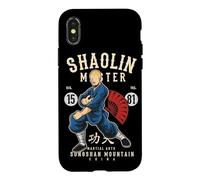 Carcasa para iPhone X/XS Shaolin Wu-Yi Kung Fu Artes Marciales Songshan Montañas Regalo