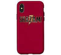 Carcasa para iPhone X/XS Shazam! Movie Shazam Gold Logo