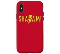 Carcasa para iPhone X/XS Shazam! Movie Simple Logo