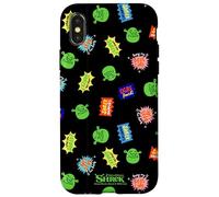 Carcasa para iPhone X/XS Shrek All Over Print Pop Art Pattern