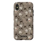 Carcasa para iPhone X/XS Shrek Donkey Expressions All Over Print