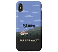 Carcasa para iPhone X/XS Shrek Far Far Away Castle Landscape