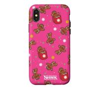 Carcasa para iPhone X/XS Shrek Gingy Holiday All Over Print