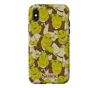 Carcasa para iPhone X/XS Shrek Ogre Expressions All Over Print