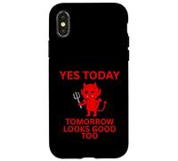Carcasa para iPhone X/XS Si Hoy Satanás.