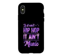 Carcasa para iPhone X/XS Si no es Hip Hop no es música